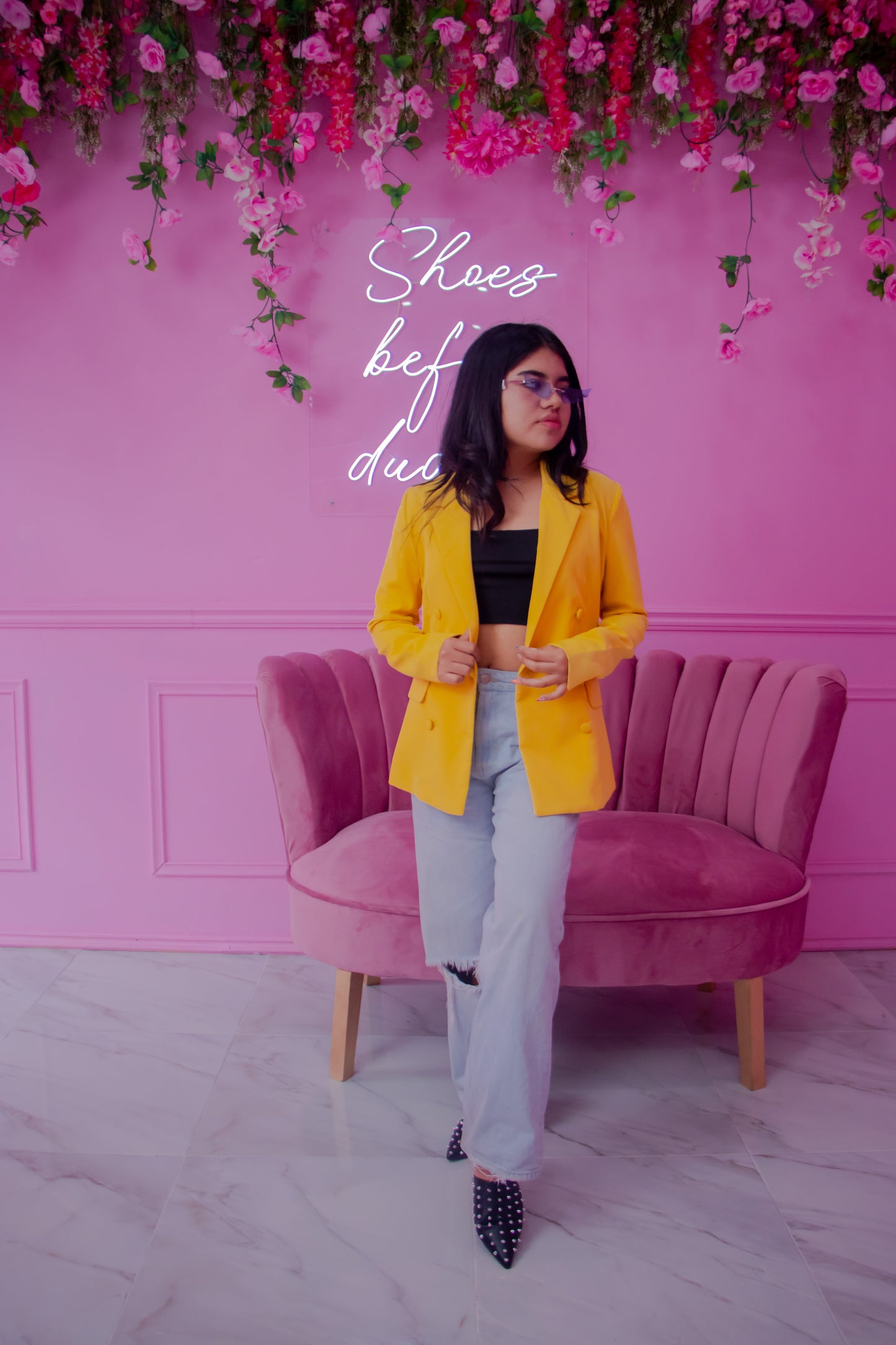 Georgina black mules 9