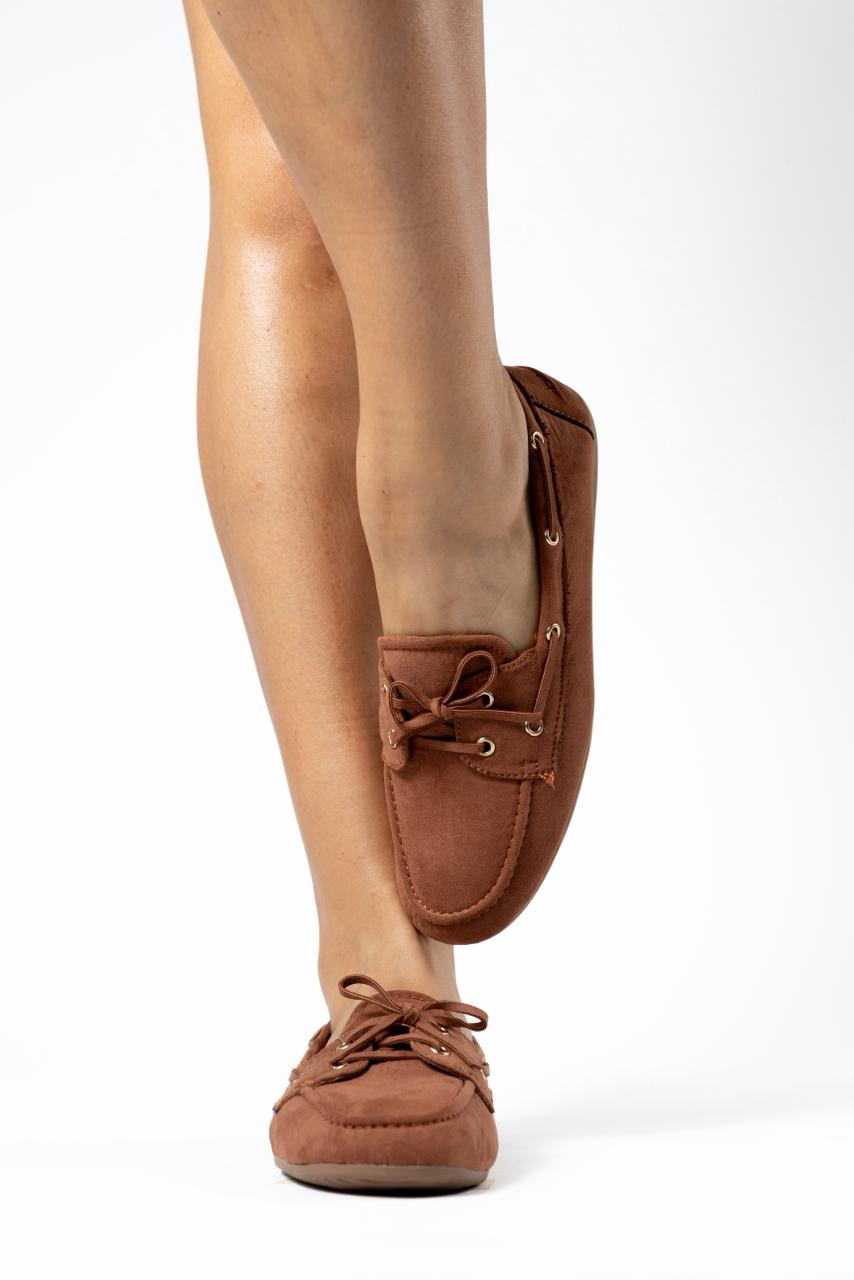 Mocasiones Pancake camel 1073