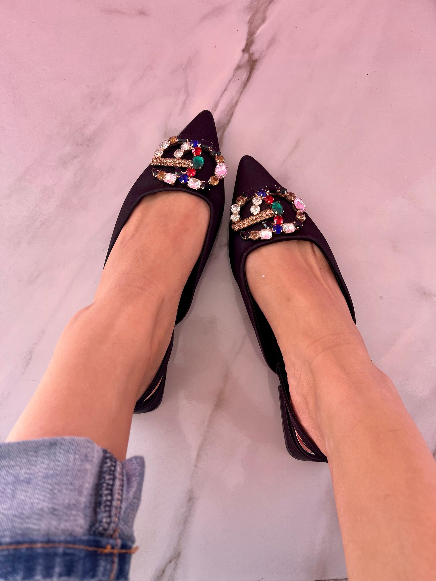 Gaga Flats negros 0283