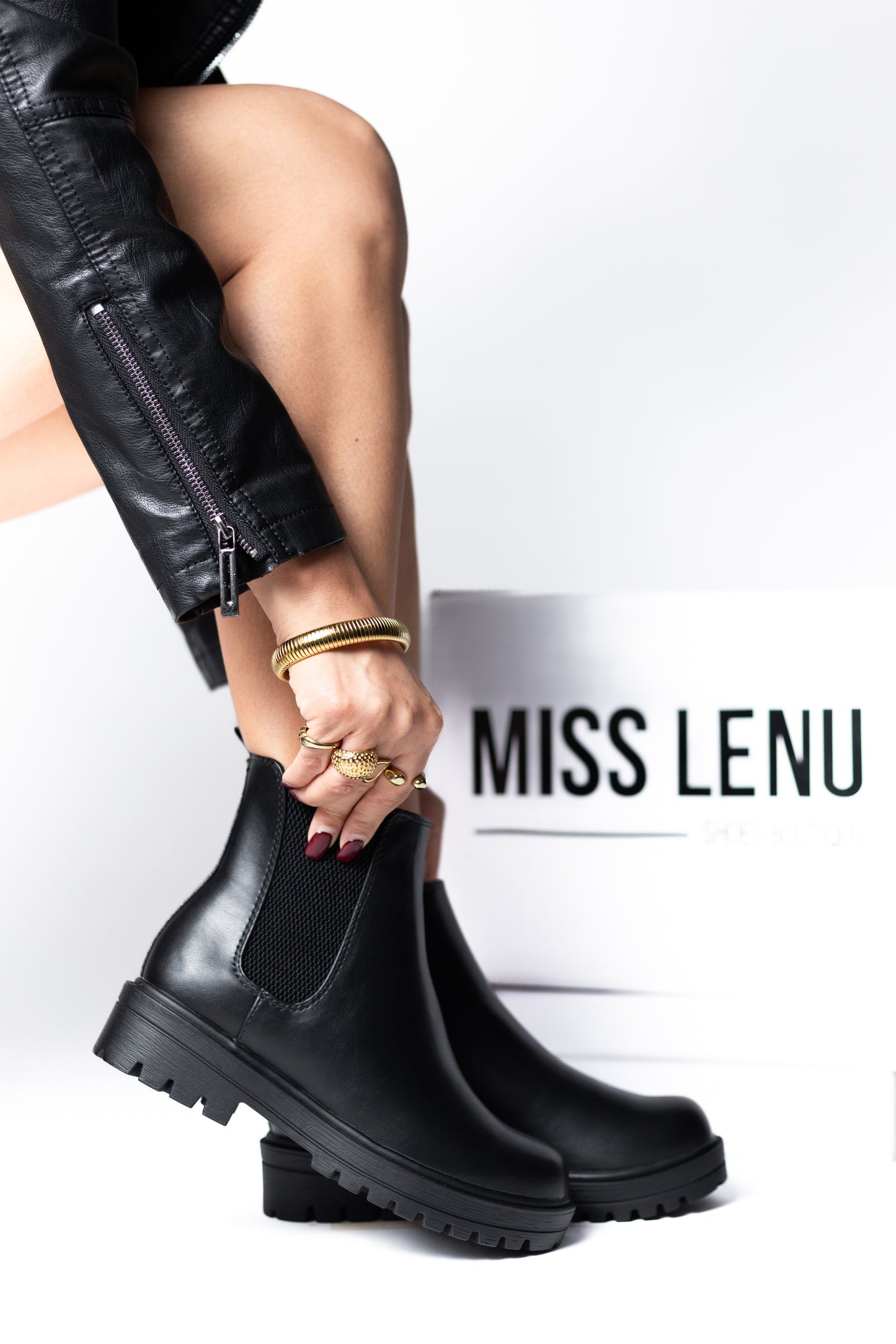 Botines ExplIcit negro 0705