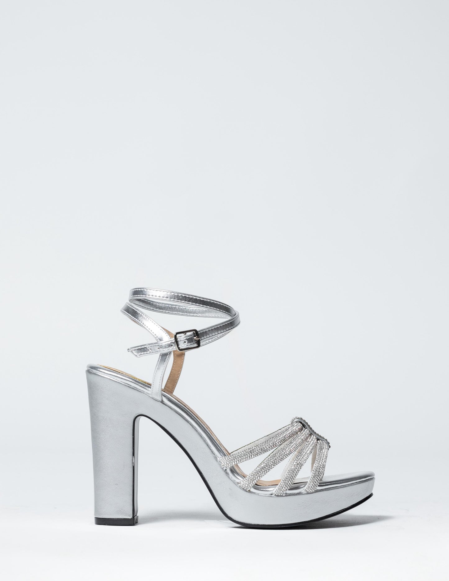 Zapatillas Olga plata 0847