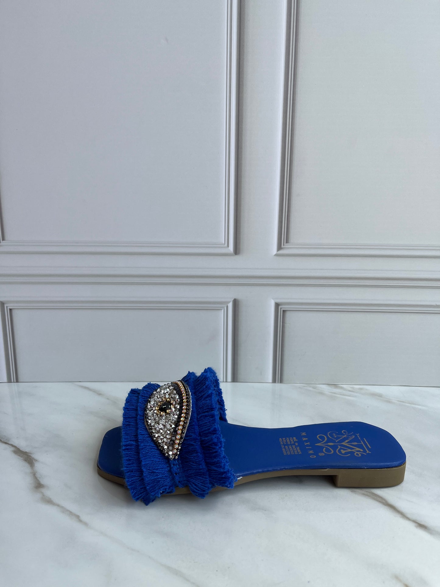 Sandalias Turquía azul 0460