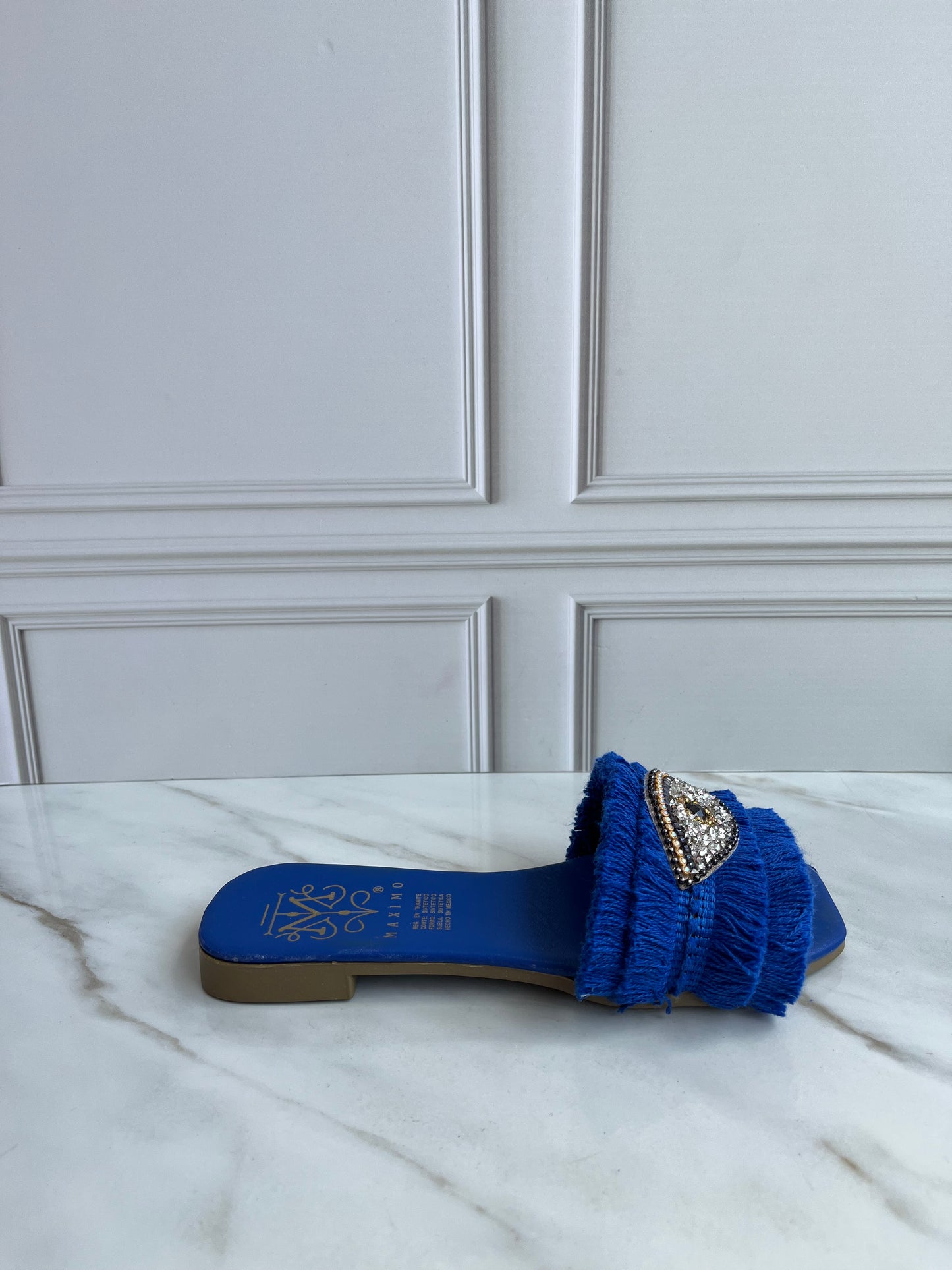 Sandalias Turquía azul 0460