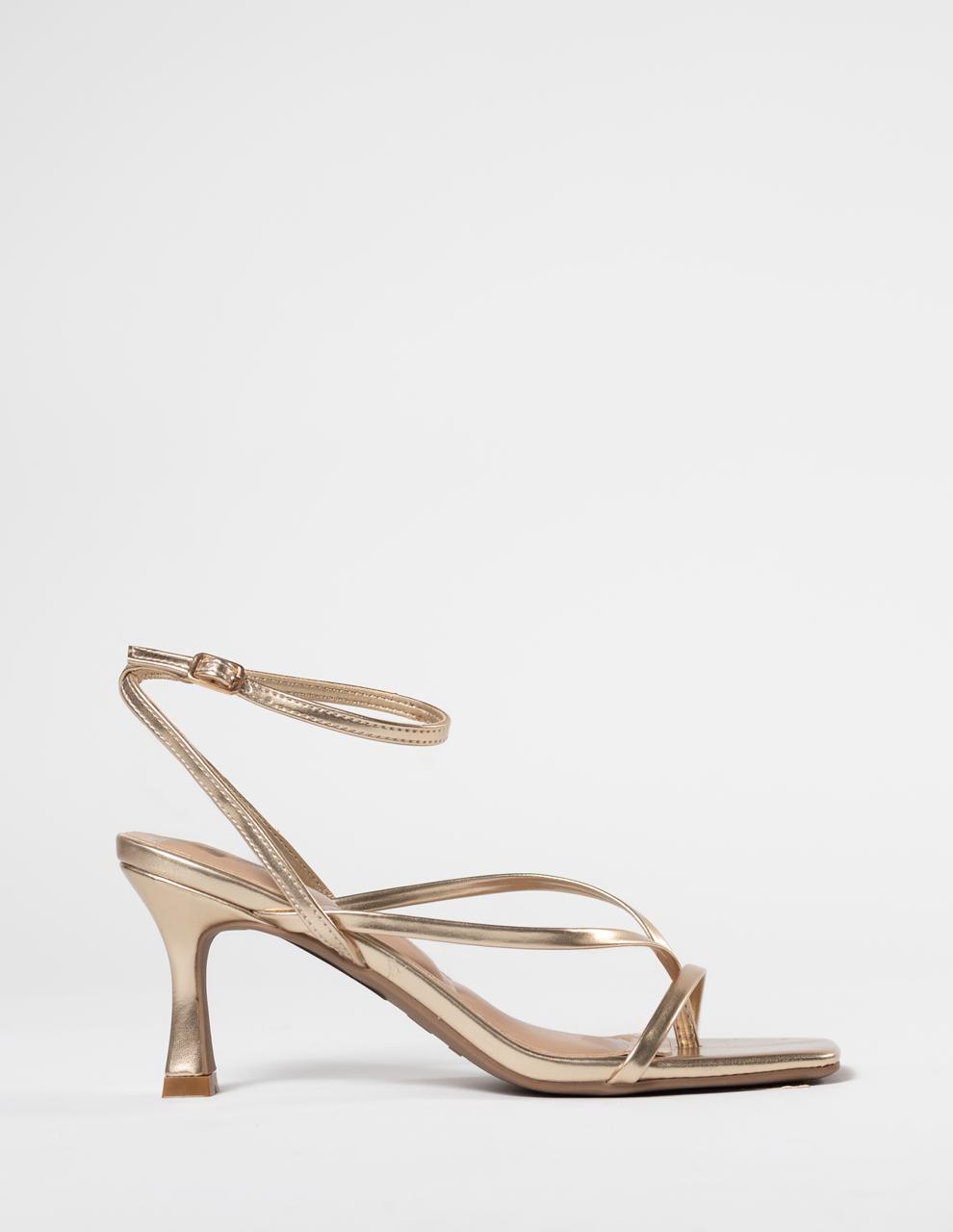 Tacones Dinorah oro 1068