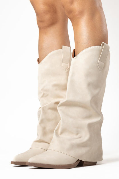 Botas Gabacha latte 1079