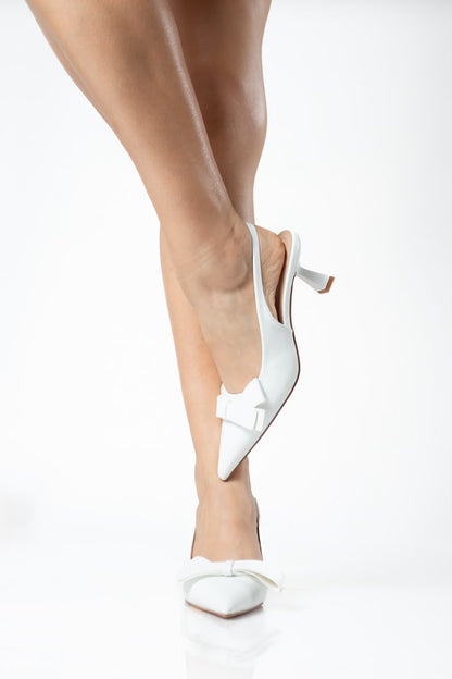 Stilettos Argentina blanco 1131