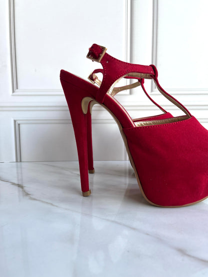 Zapatillas Choose rojo 0116