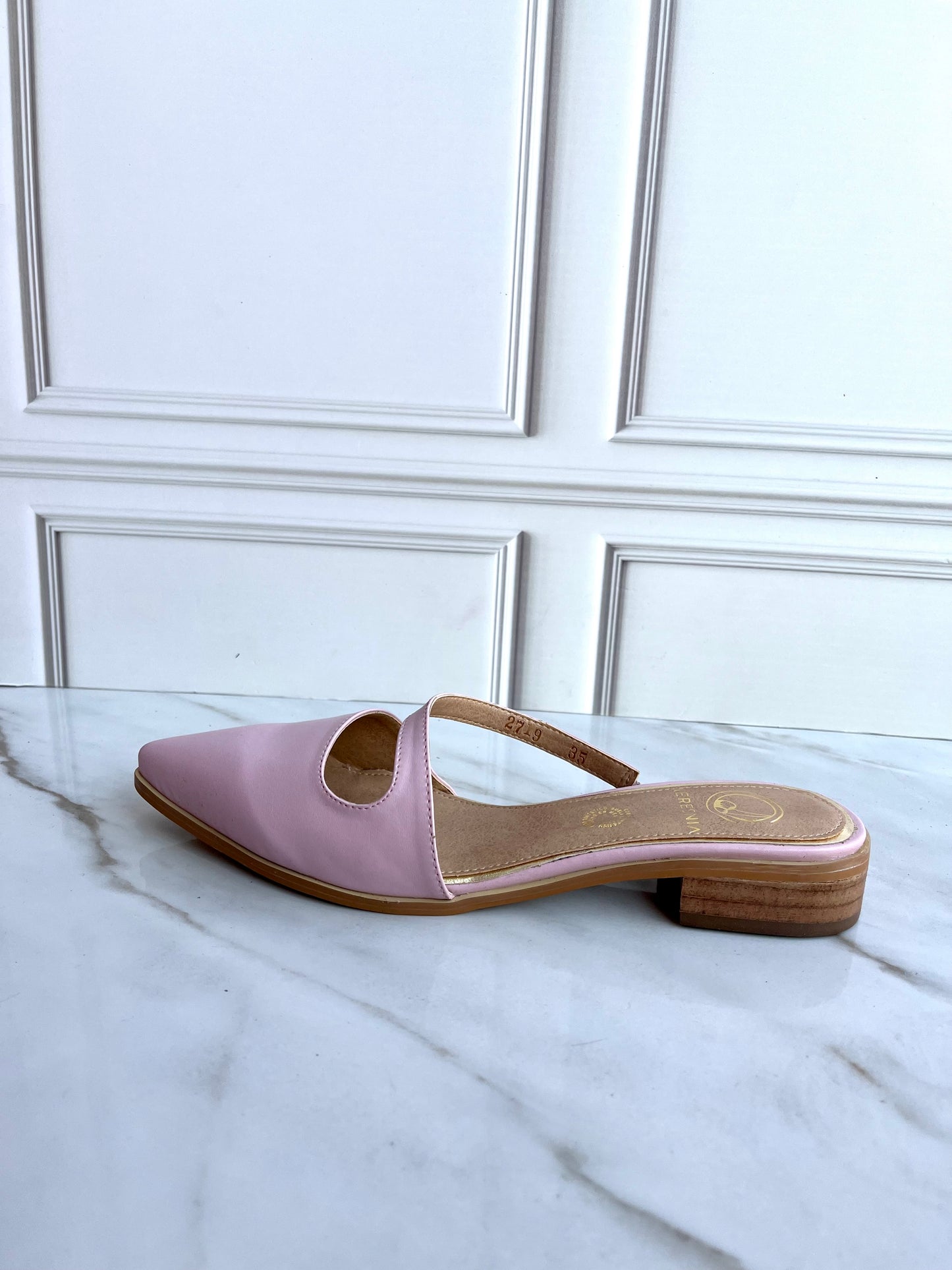 Cherry mules rosa 0232