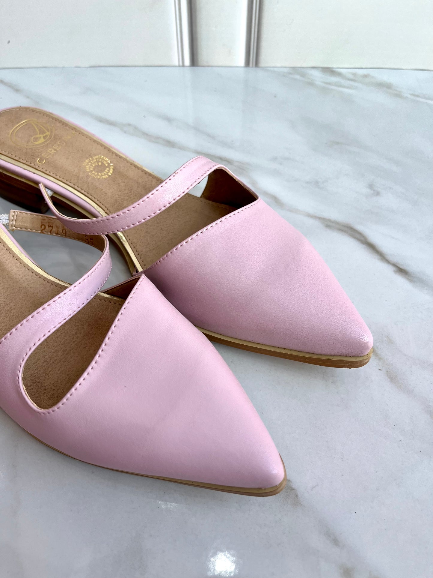 Cherry mules rosa 0232