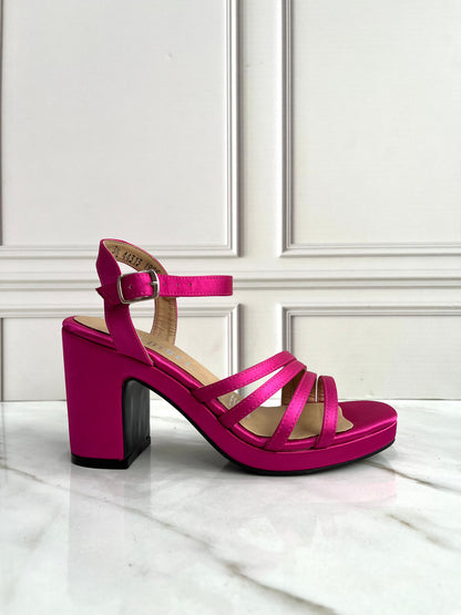 Zapatillas Megan magenta 0312