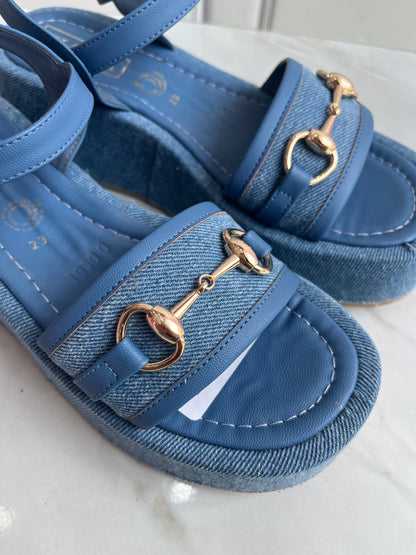 Sandalias Maya denim 0563