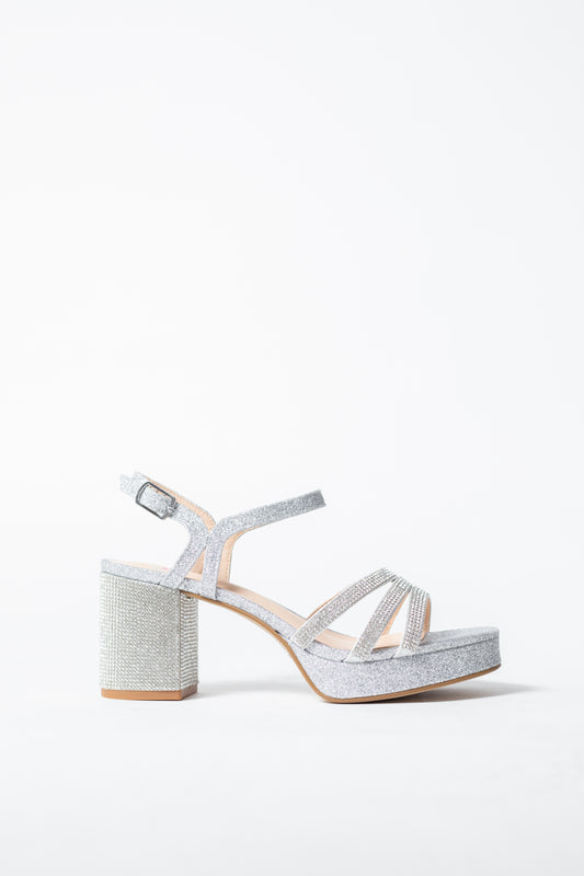 Zapatillas Paris plata 0934