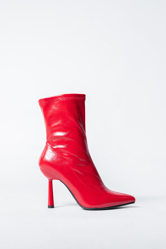 Botines Megara rojo 0723