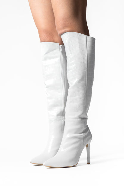 Botas Helena blanco 0744