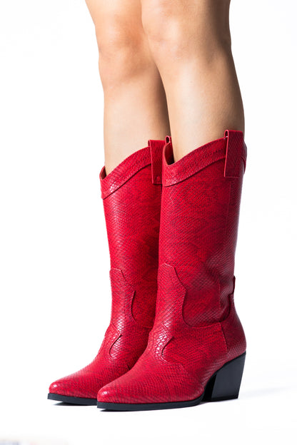 Botas Montana Rojo 0803
