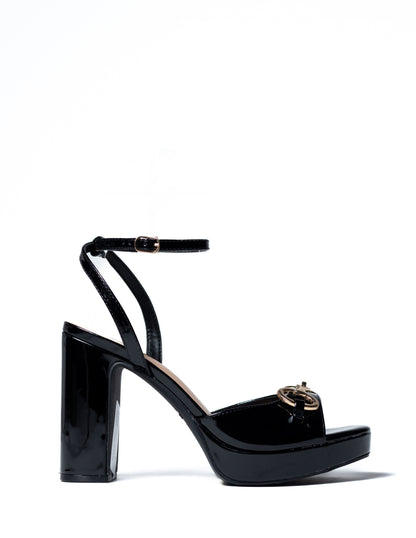 Zapatillas Romance negro 0825