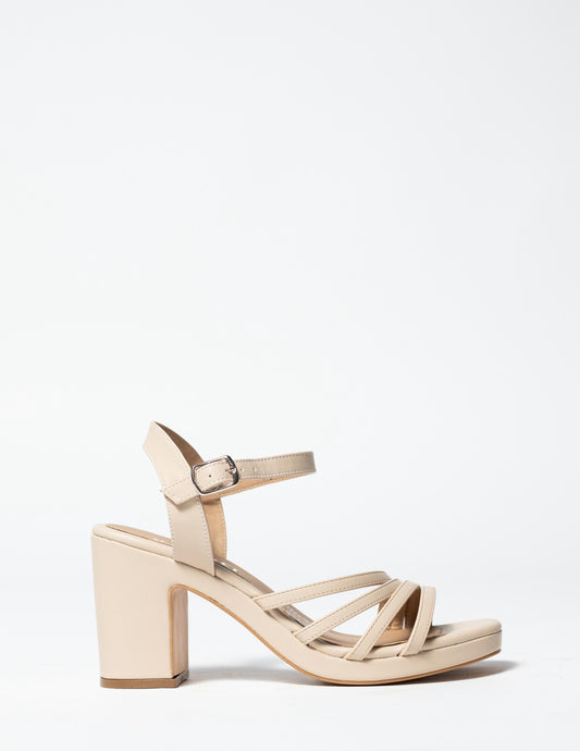 Zapatillas Megan nude 0848