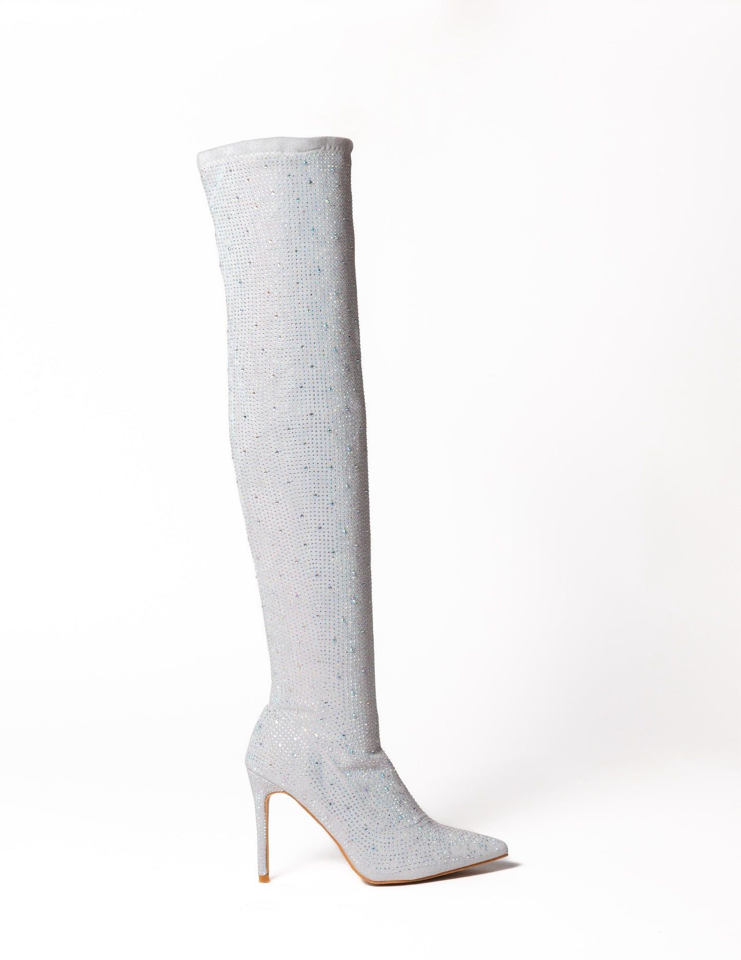 Botas Lucero plata 0919