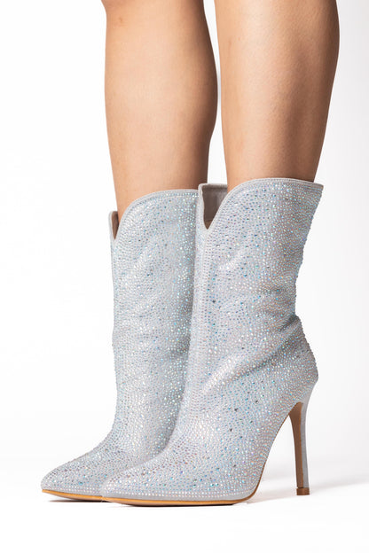 Botines Rosie plata 0920