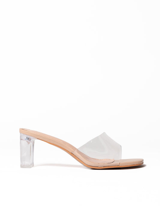 Zapatillas Monique transparente 0924