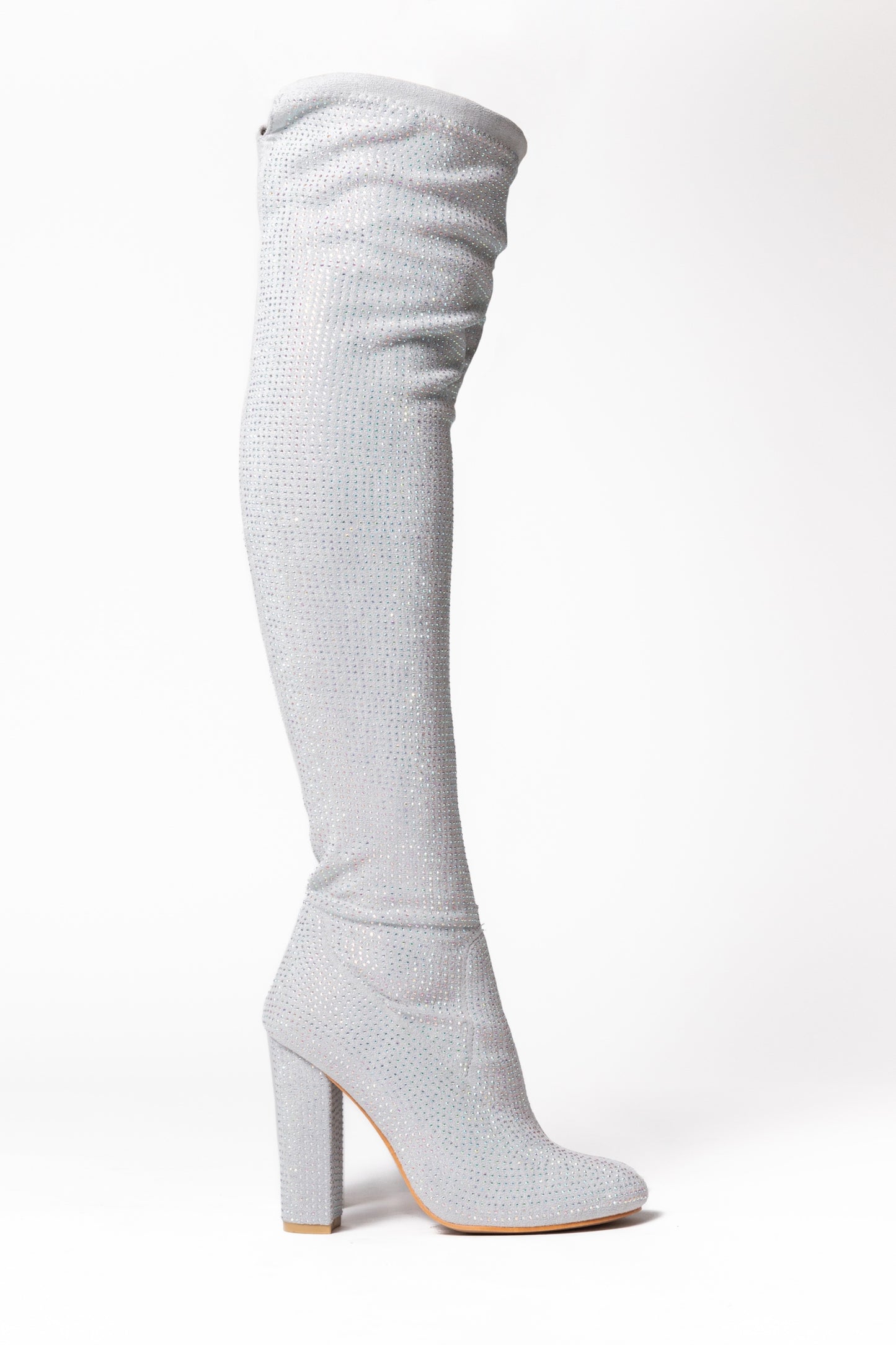 Botas Destellos plata 0926