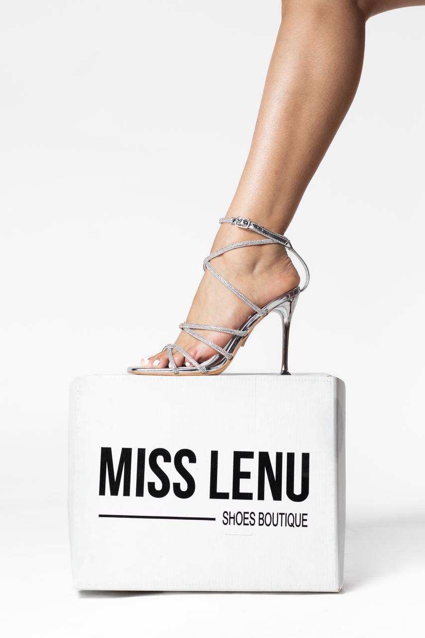 Zapatillas Amelie plata 0929