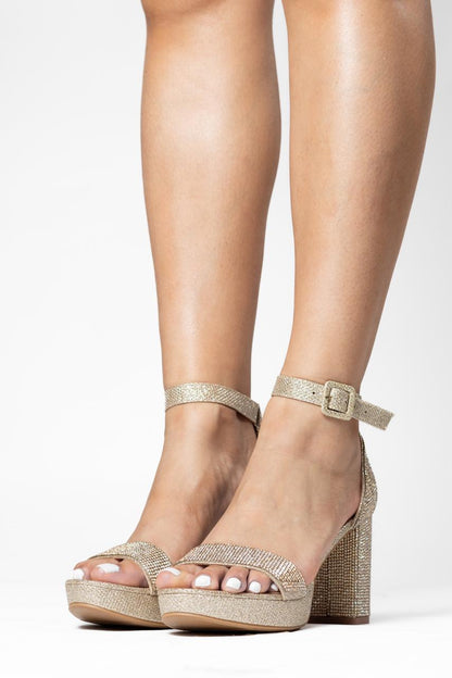 Zapatillas Emilia oro 0935