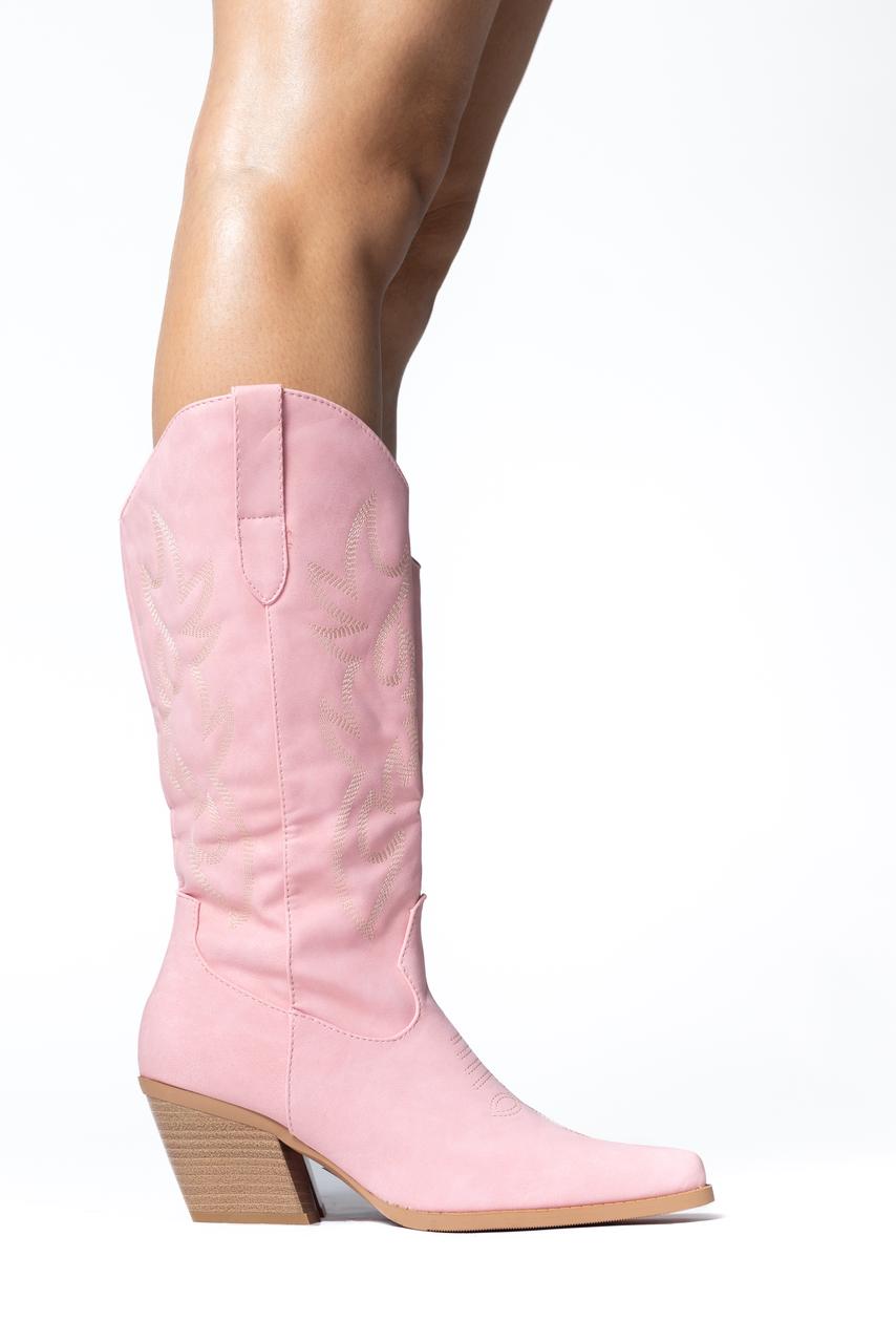 Botas Bandida rosa 0942