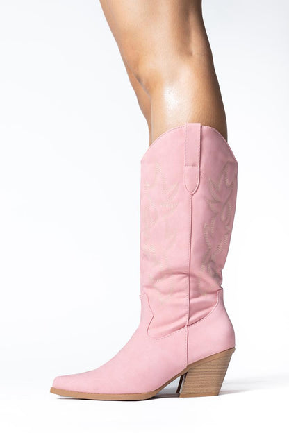 Botas Bandida rosa 0942