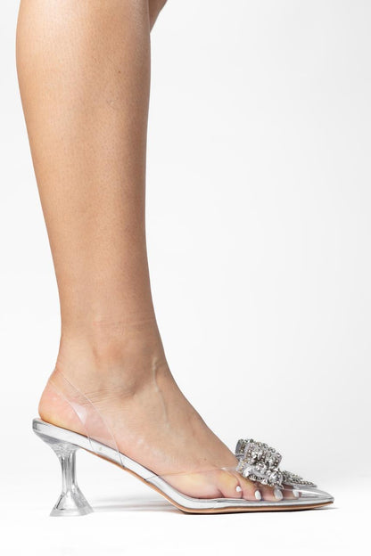 Zapatillas Cinderella plata 0947