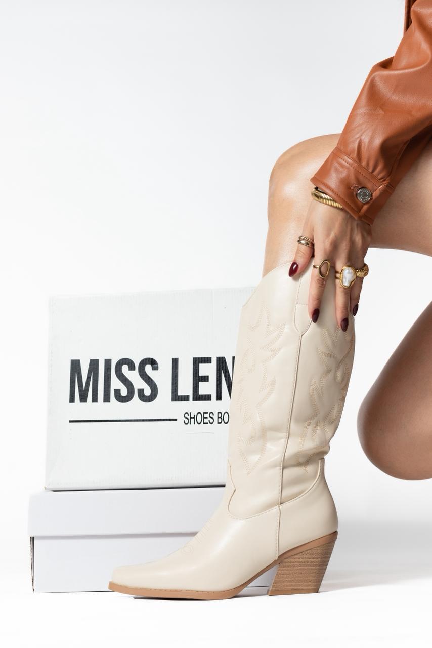Botas Bandida latte 0957