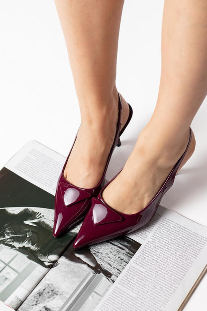 Zapatillas Carianna vino 0977