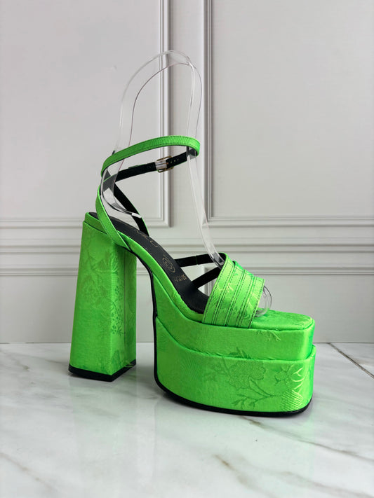 Zapatillas Antonella verde 0095